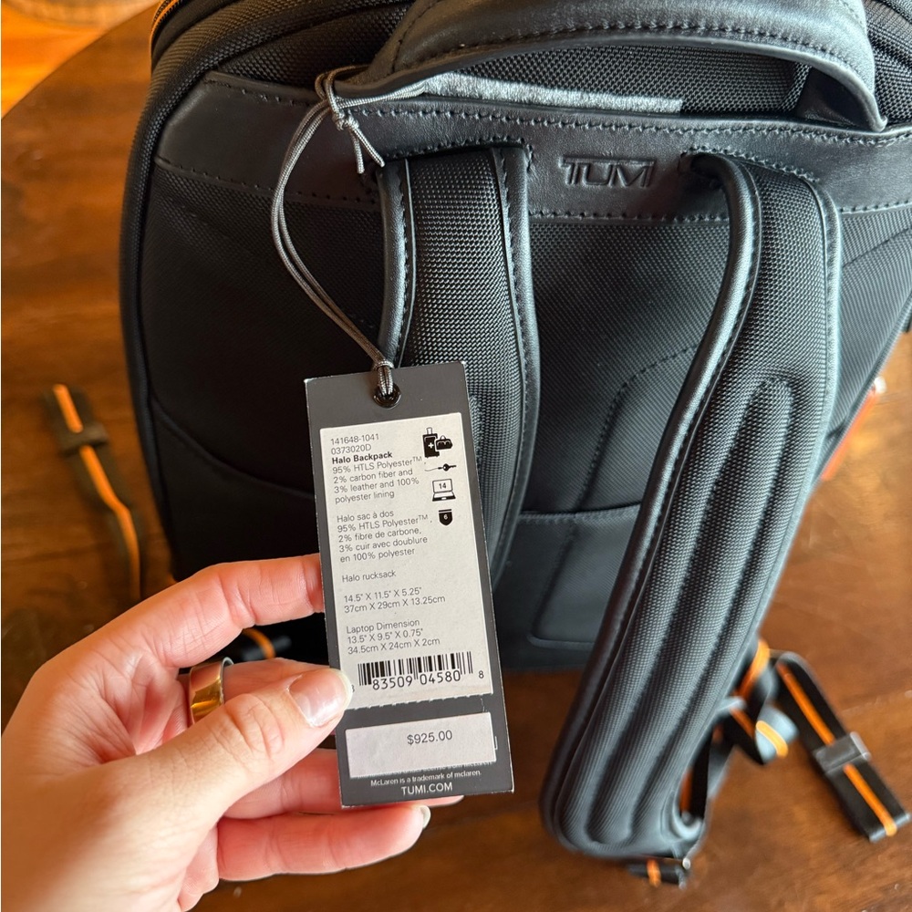 Tumi Black Backpack - image 5